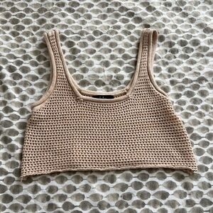 Lulu’s Cropped Knit Tank